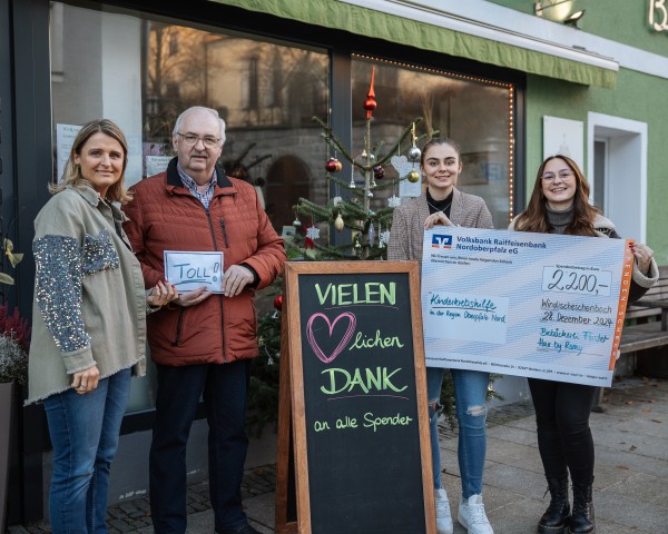 Spendenaktion der Biobäckerei Forster und Hair by Romy